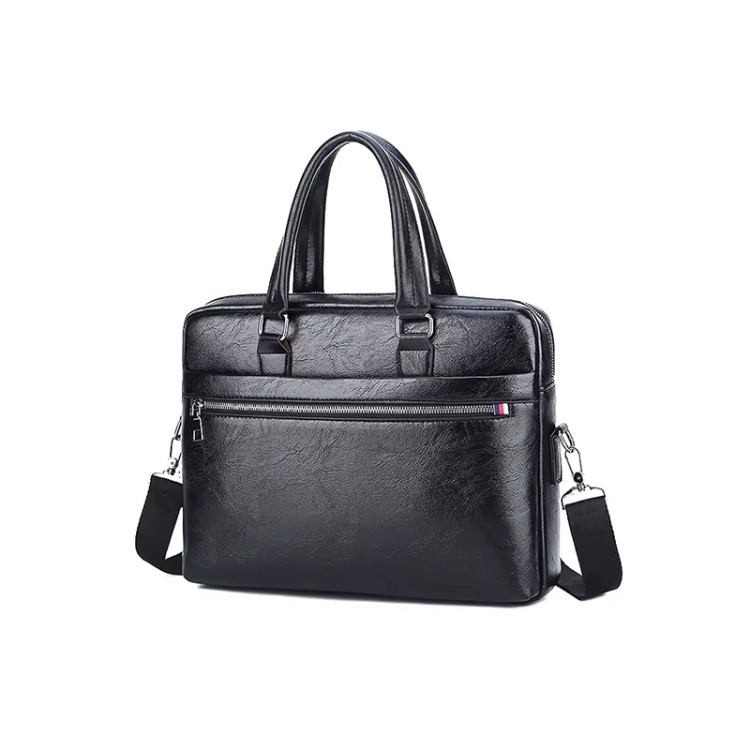 High quality waterproof leather briefcase