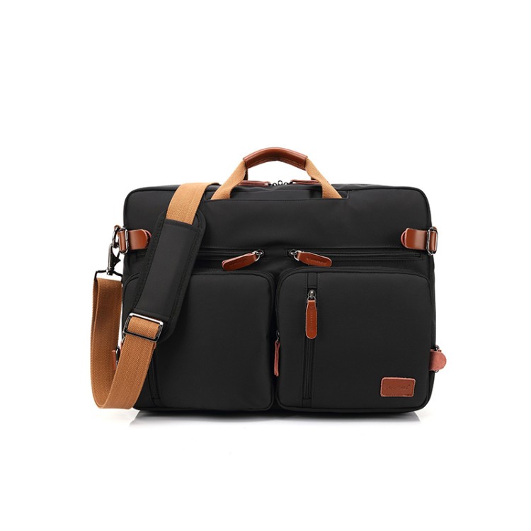 Large capacity leather durable business briefcase