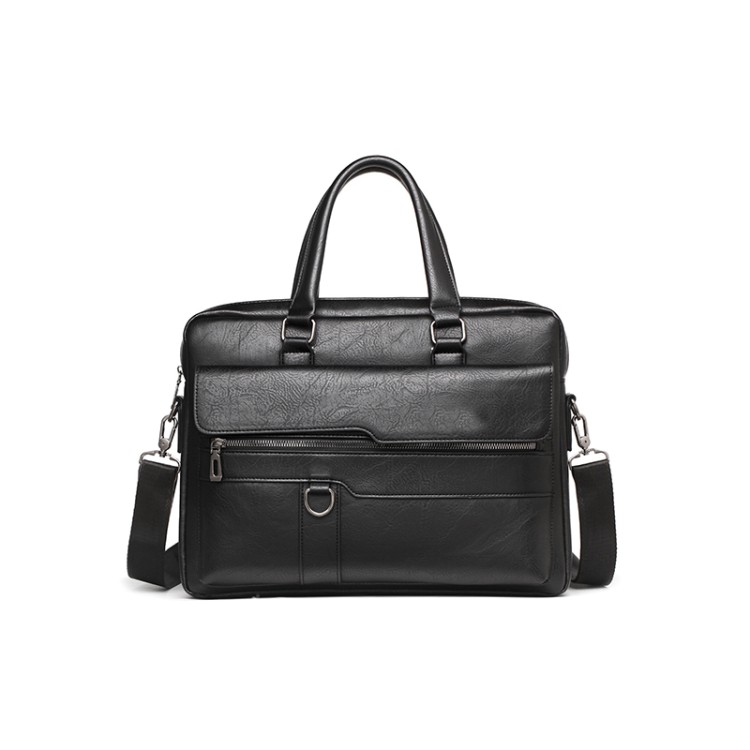 New waterproof leather business briefcase