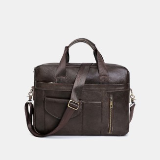 Shock-absorbing and drop-resistant large capacity briefcase