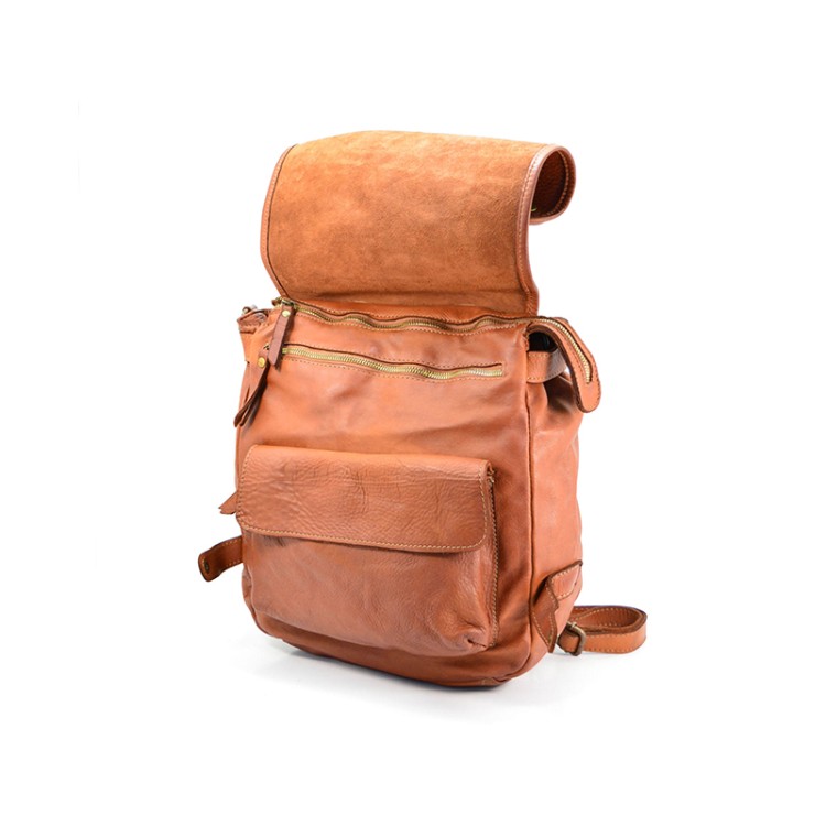 High quality fashion soft leather backpack