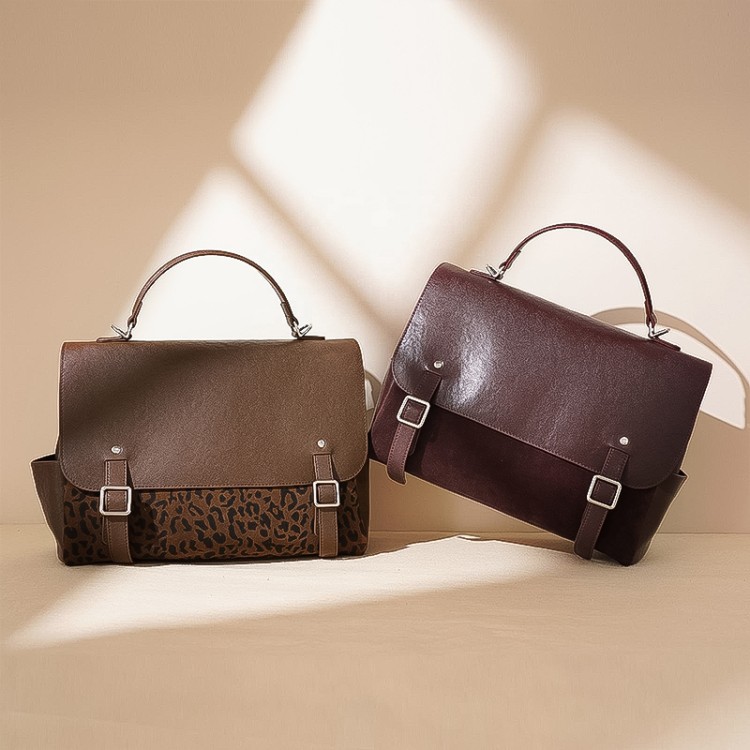 New fashion waterproof leather backpack