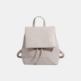 Stylish small geometric rhombus backpack