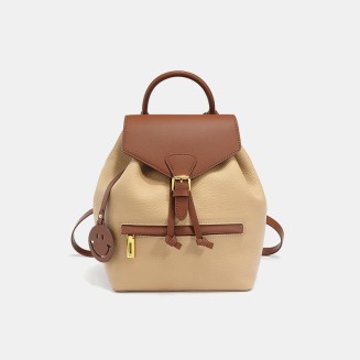 High-quality stitching large-capacity leather backpack