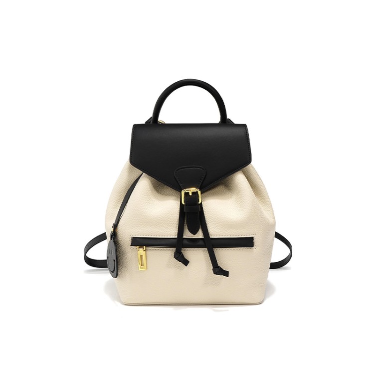 High-quality stitching large-capacity leather backpack