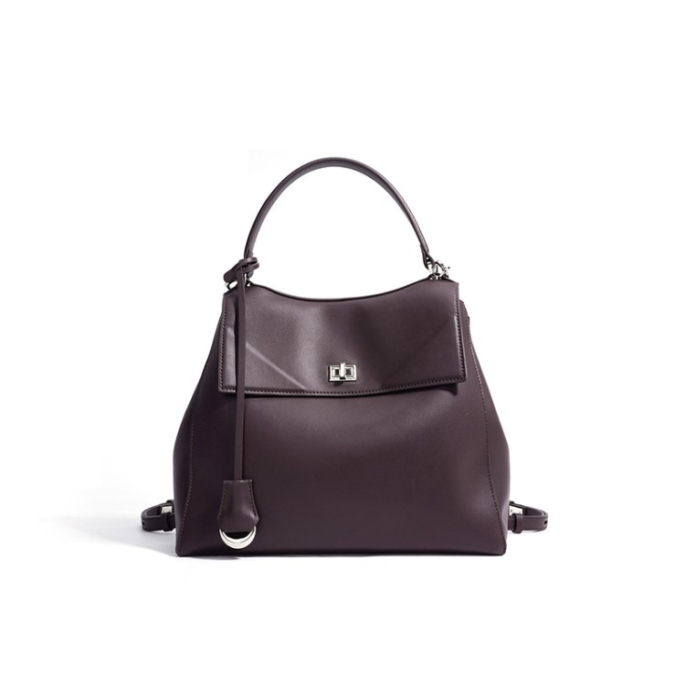 High quality large capacity waterproof leather backpack