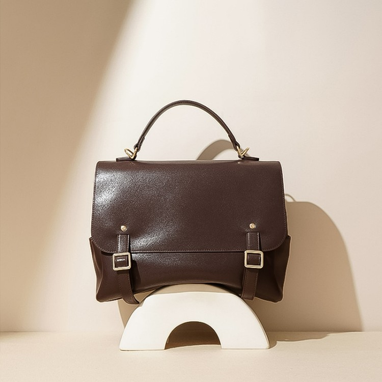 Casual fashionable high quality leather backpack