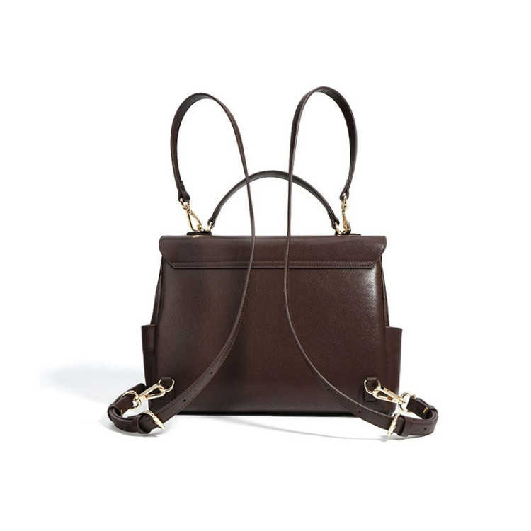 Casual fashionable high quality leather backpack