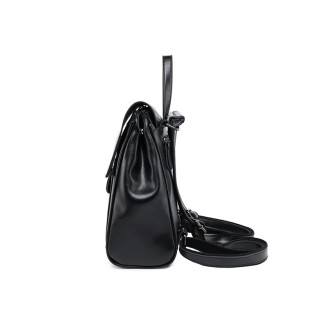 Classic and fashionable soft leather backpack