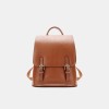 Fashion waterproof oil leather backpack