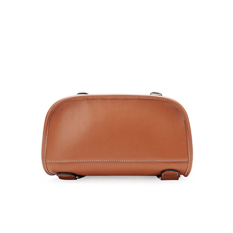 Fashion waterproof oil leather backpack
