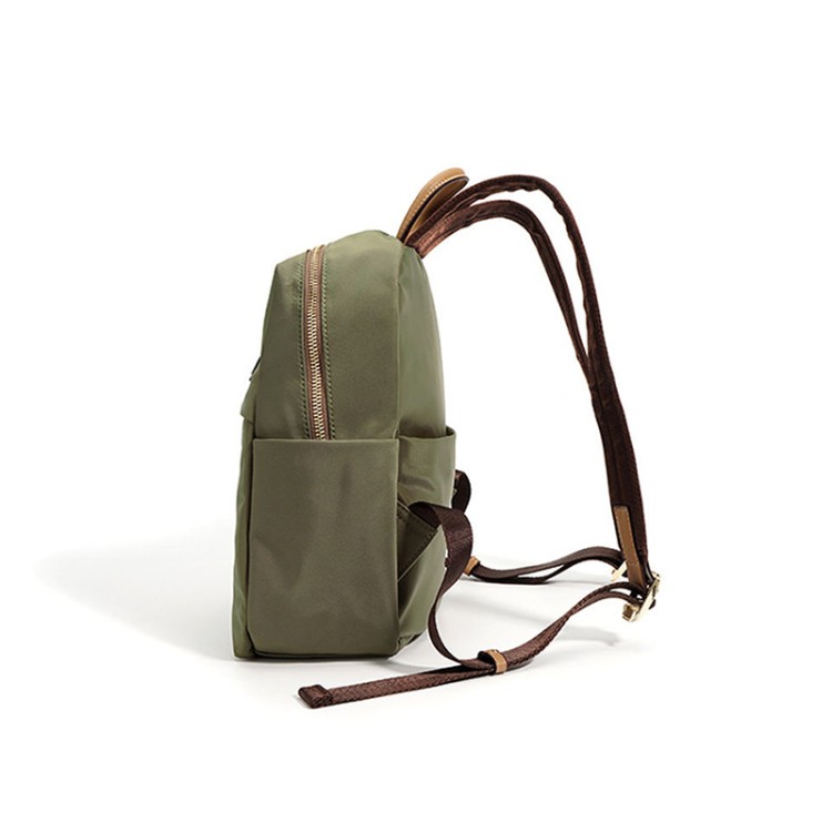 High quality casual contrast color backpack