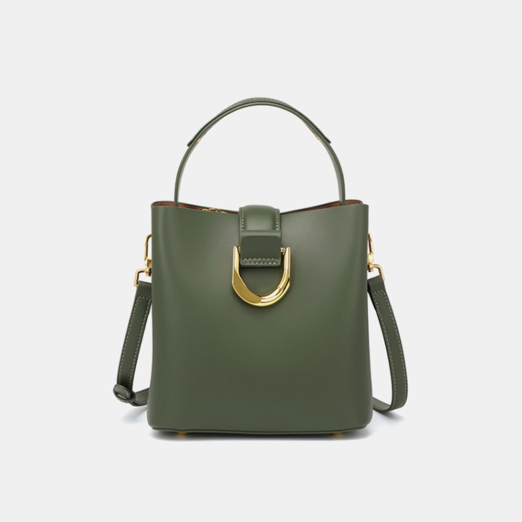 Luxurious lightweight soft leather handbag