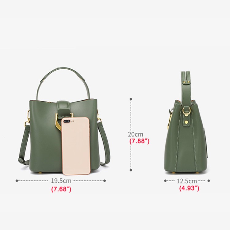 Luxurious lightweight soft leather handbag