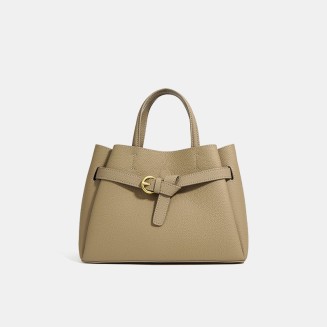 Premium lightweight genuine leather women's handbag