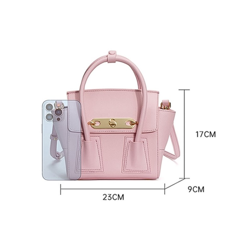 High-end large-capacity genuine leather women's handbag
