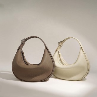 New luxury half moon women's handbag