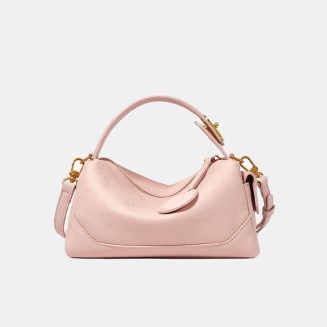 Fashionable textured leather women's handbag