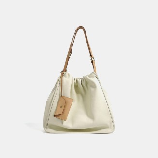 Soft leather large capacity women's handbag