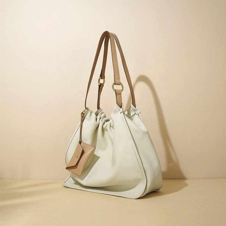 Soft leather large capacity women's handbag