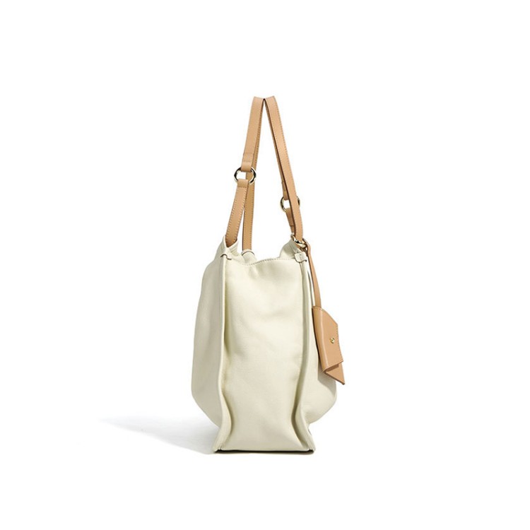 Soft leather large capacity women's handbag
