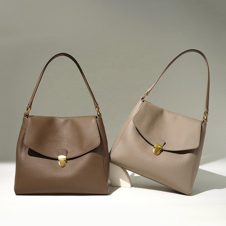 New soft genuine leather women's handbag