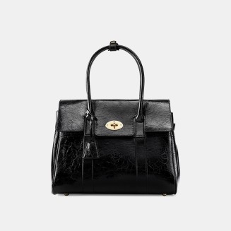 Luxurious large capacity soft leather women's handbag