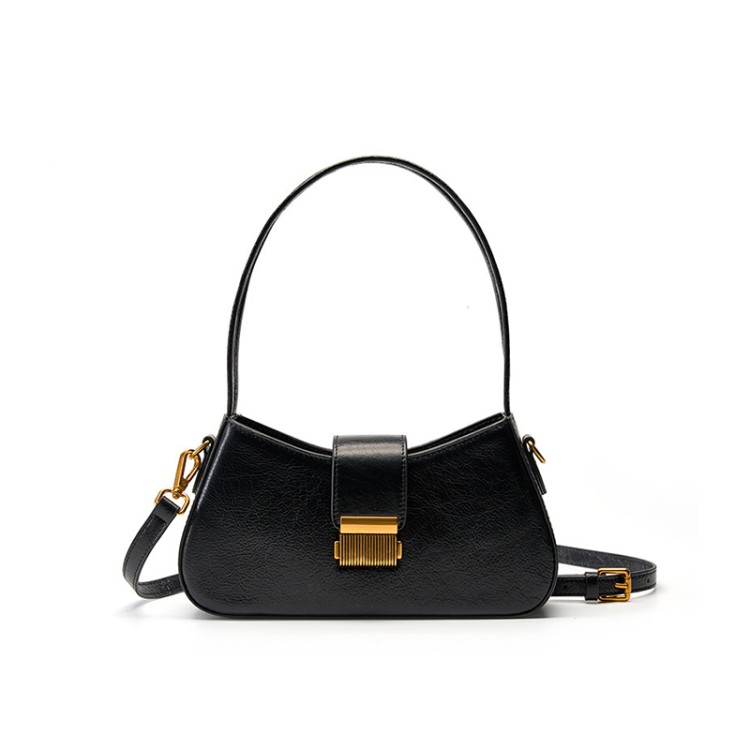 Exquisite and elegant leather women's handbag