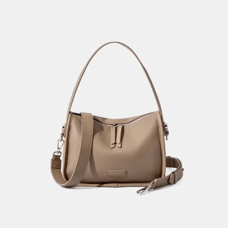 Cushion textured leather women's handbag