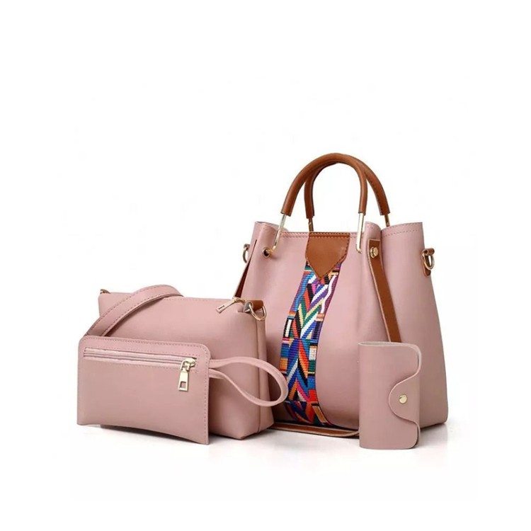Fashionable and simple soft leather casual bag