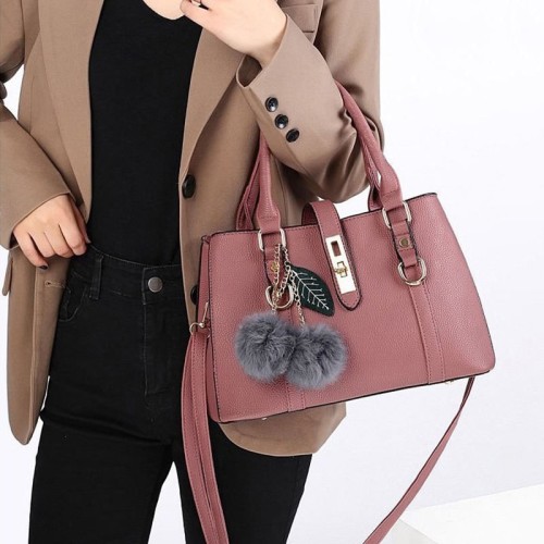 Elegant luxury leather women's casual bag