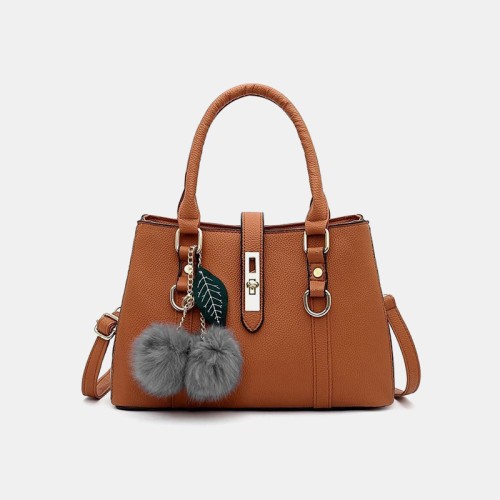 Elegant luxury leather women's casual bag