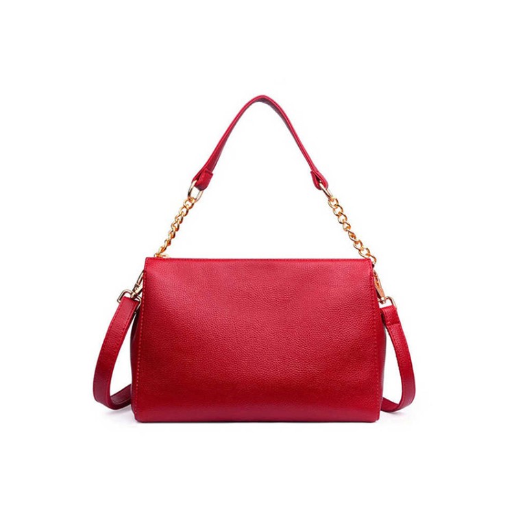 High quality soft leather women's casual bag