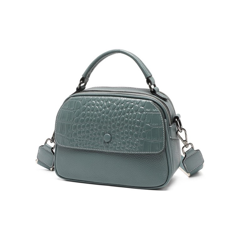Elegant crocodile pattern women's casual bag