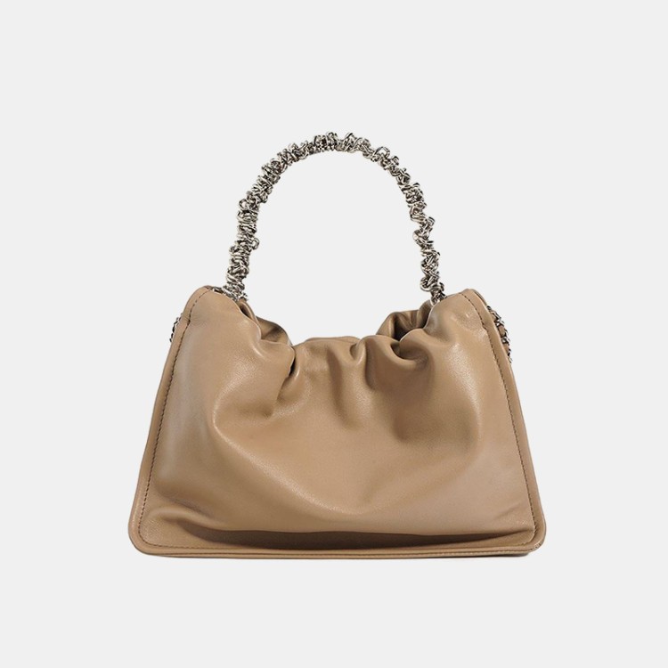 High-end luxury soft leather chain women's shoulder bag