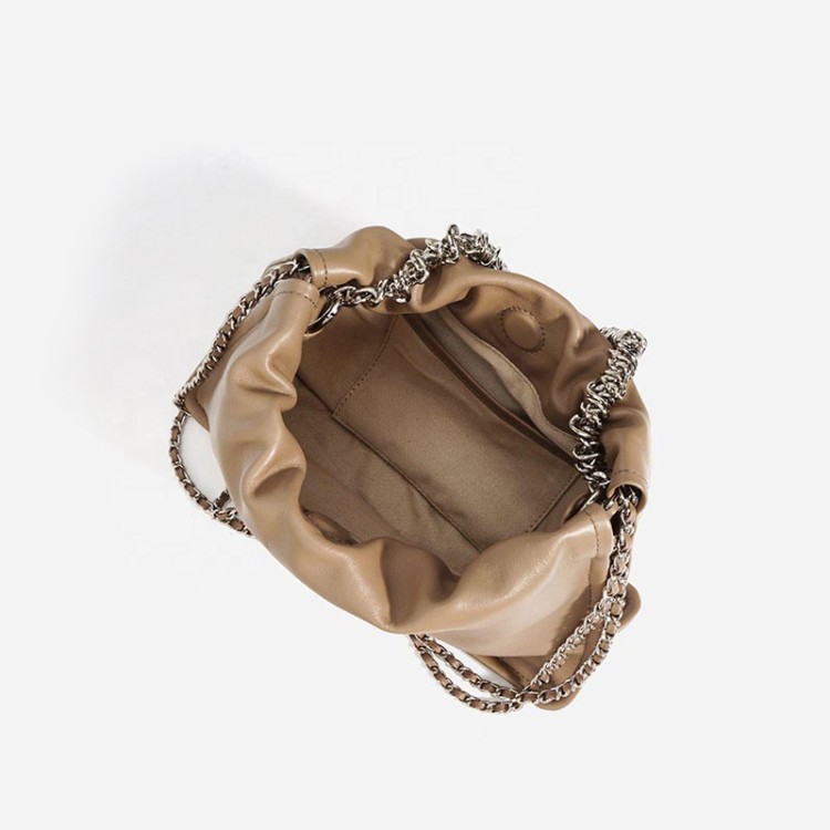 High-end luxury soft leather chain women's shoulder bag