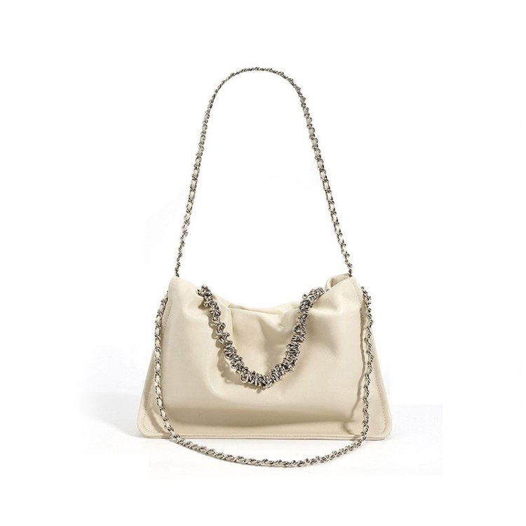 High-end luxury soft leather chain women's shoulder bag