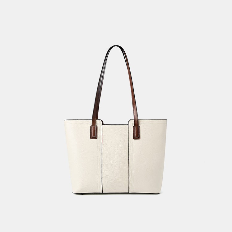 Classic elegant large capacity women's shoulder bag