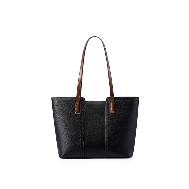 Classic elegant large capacity women's shoulder bag