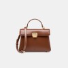 Exquisite smooth leather women's shoulder bag