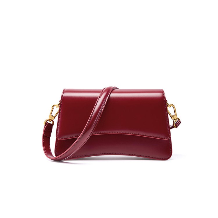 Mini leather flap women's shoulder bag