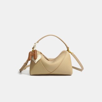 Fashion pillow leather women's shoulder bag