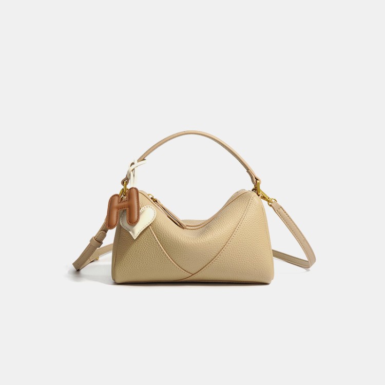 Fashion pillow leather women's shoulder bag