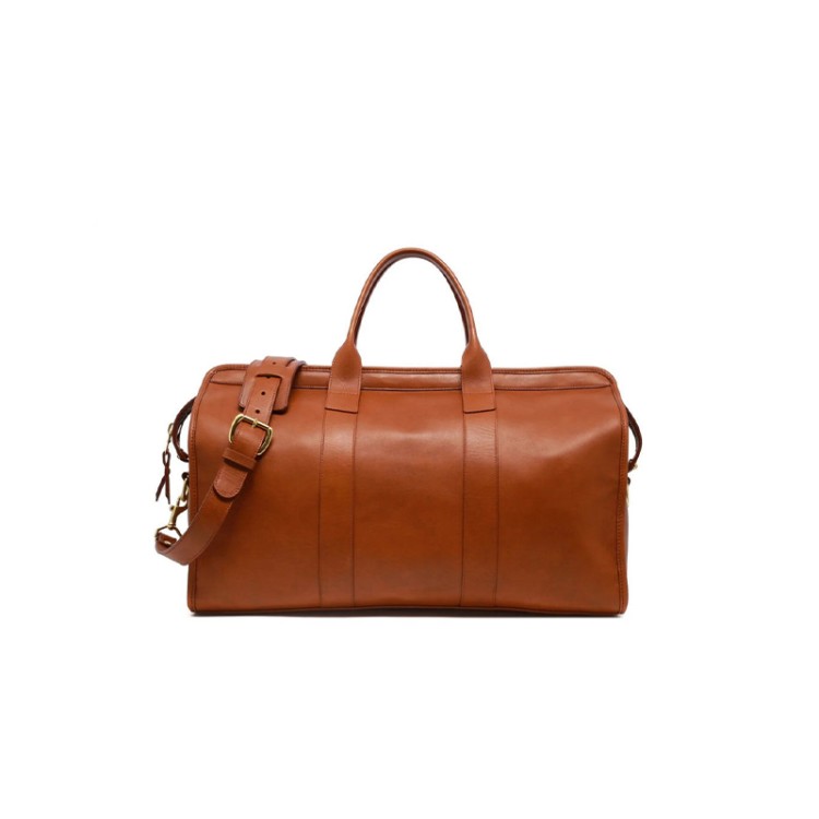 High quality large capacity leather travel bag