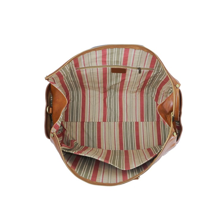 High quality brown large capacity travel bag