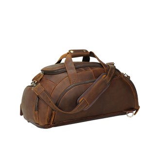 Fashionable and durable leather travel bag
