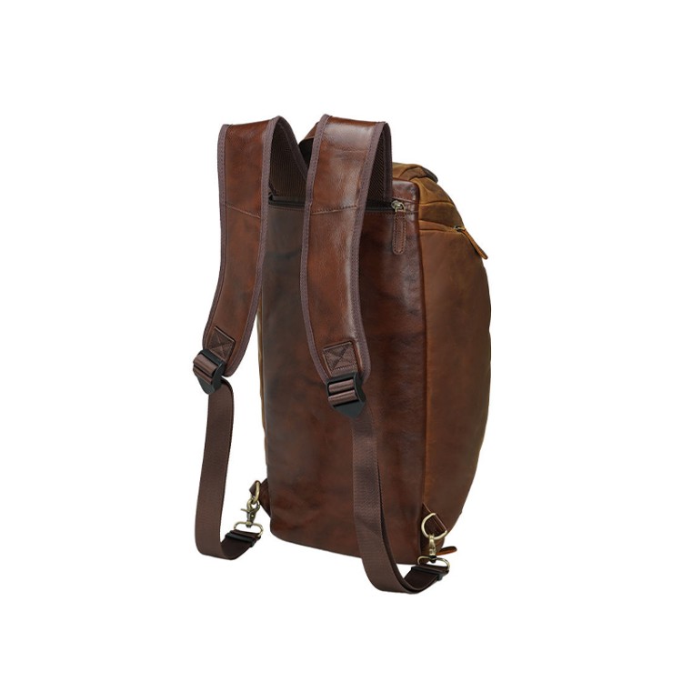 Fashionable and durable leather travel bag