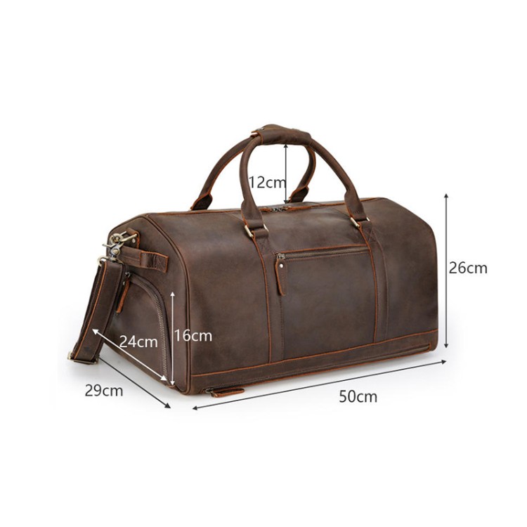 High quality vintage large capacity travel bag