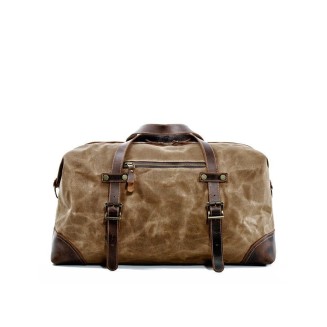 Large capacity canvas waterproof travel bag